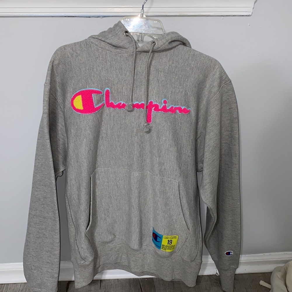 Champion Oxford Gray Reverse Weave Sweatshirt
